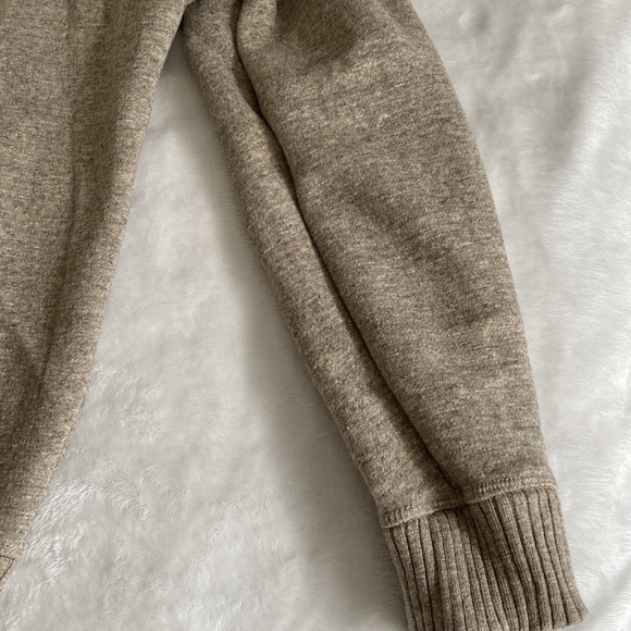 H&M taupe sporty turtleneck sweater - Picture 15 of 17